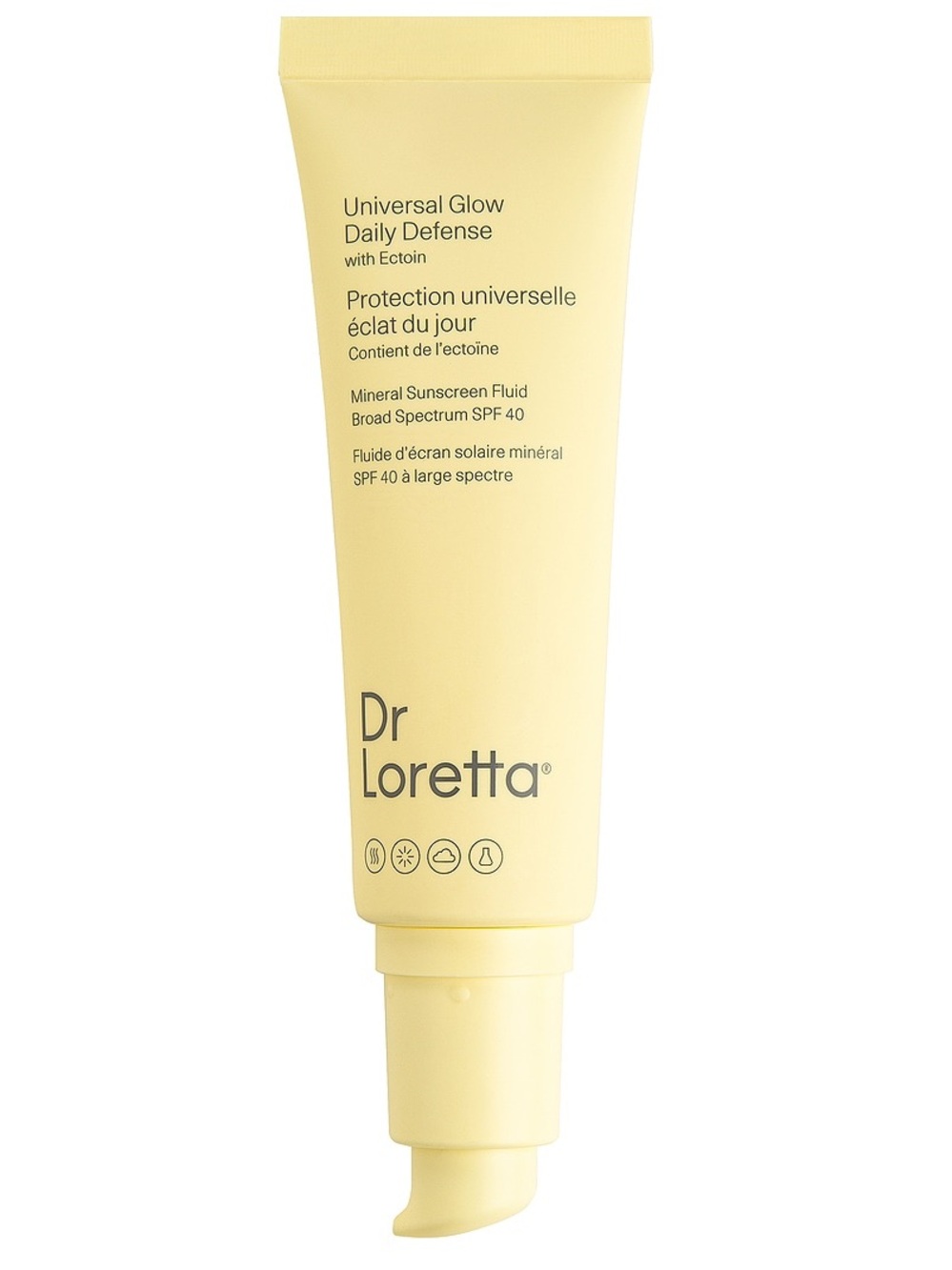 Universal Glow Daily Defense Mineral Sunscreen SPF 40 – Yellow